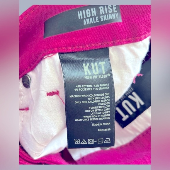 🦩 NWT Kut From the Kloth High Rise Jeans - Picture 4 of 4